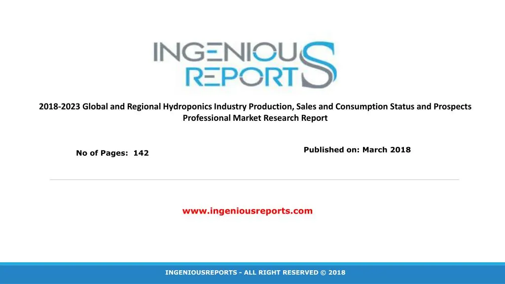 2018 2023 global and regional hydroponics