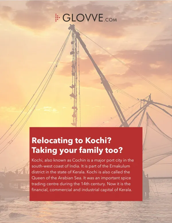 Move to Kochi city stress-free: From Glovve's Packers and Movers