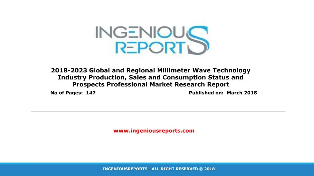 2018 2023 global and regional millimeter wave