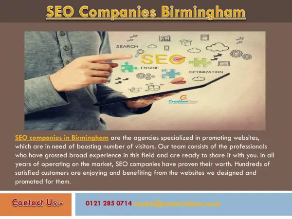SEO Companies Birmingham