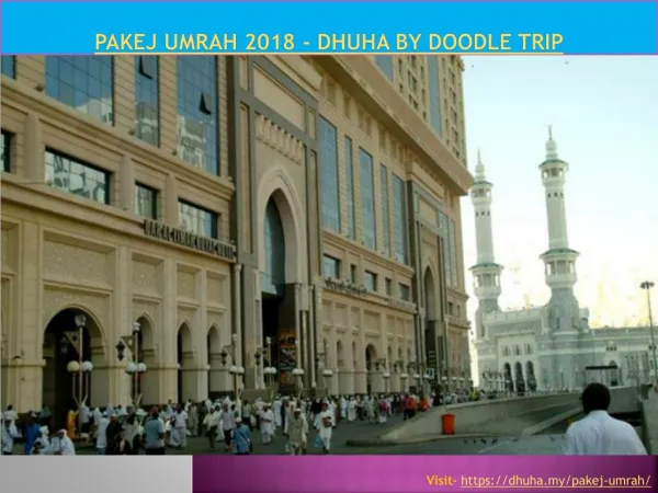 Pakej Umrah 2018 - DHUHA By Doodle Trip