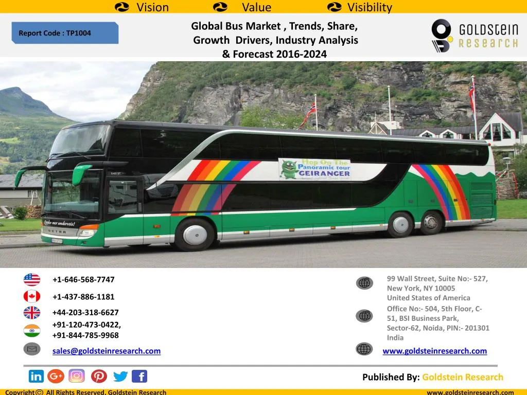 global bus market trends share growth drivers