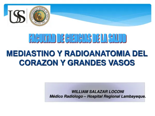 Semiologia Radiologica de Corazon