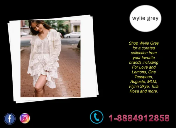 shop wylie grey for a curated collection from