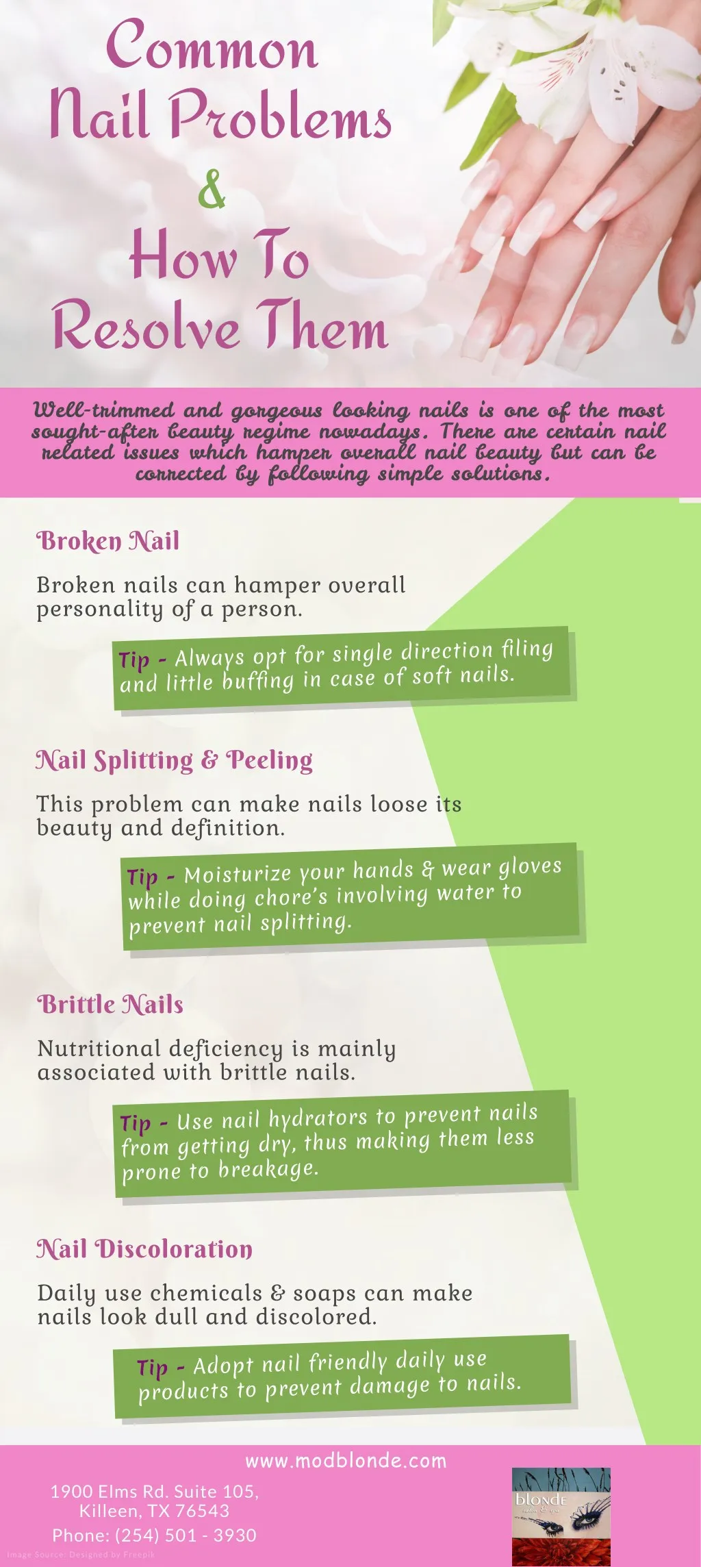common nail problems how to resolve them