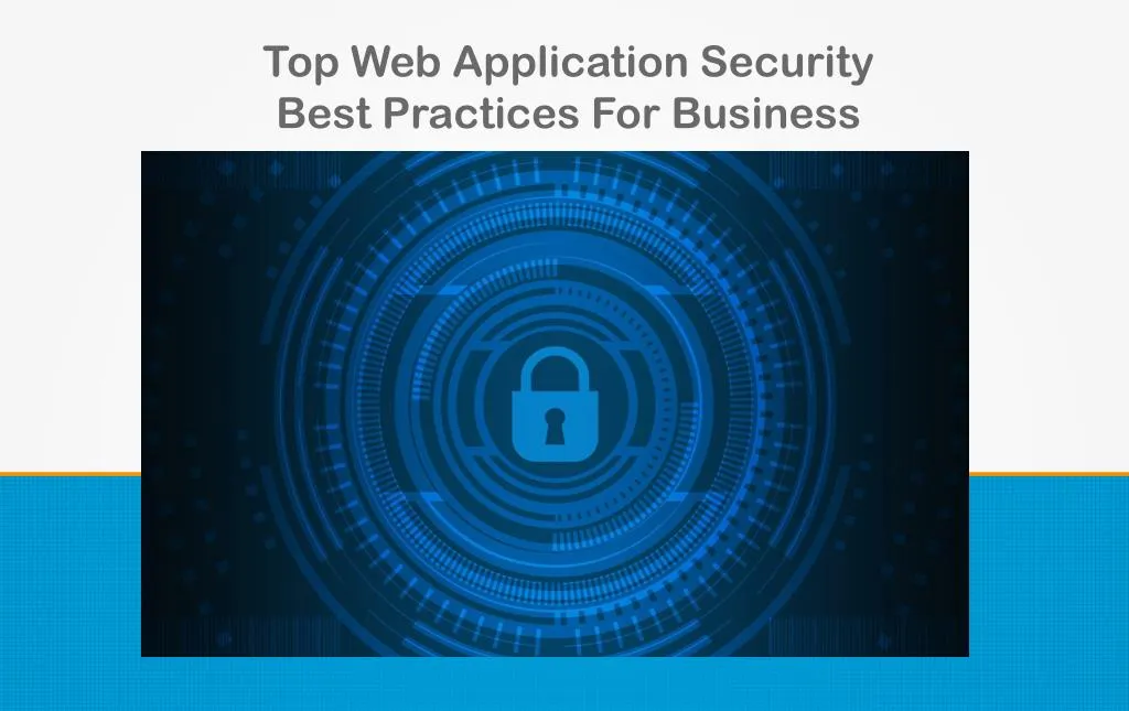 top web application security best practices