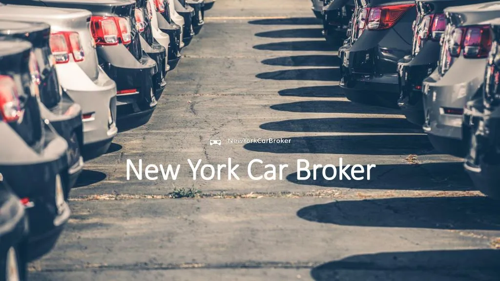 new york car broker