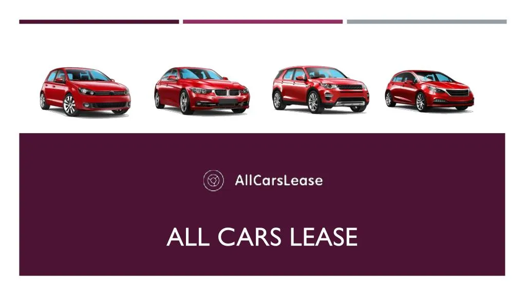 all cars lease