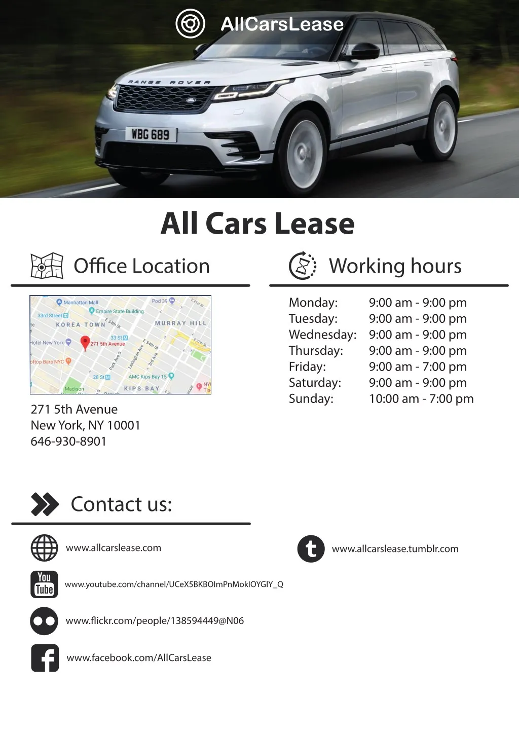 all cars lease ofce location https goo gl 6lmuas