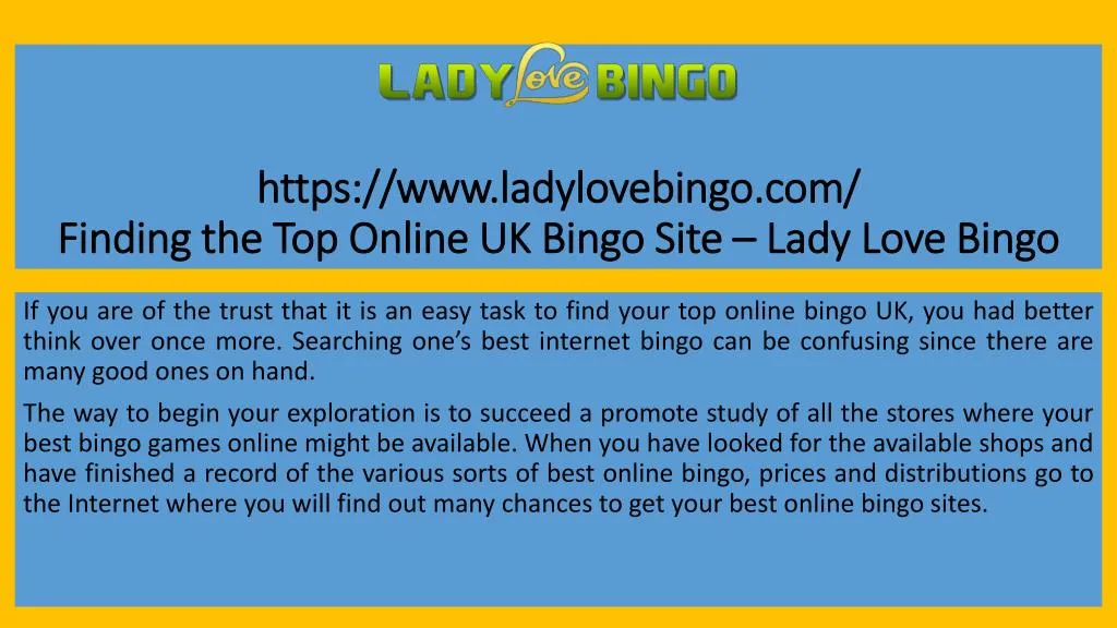https www ladylovebingo com finding the top online uk bingo site lady love bingo