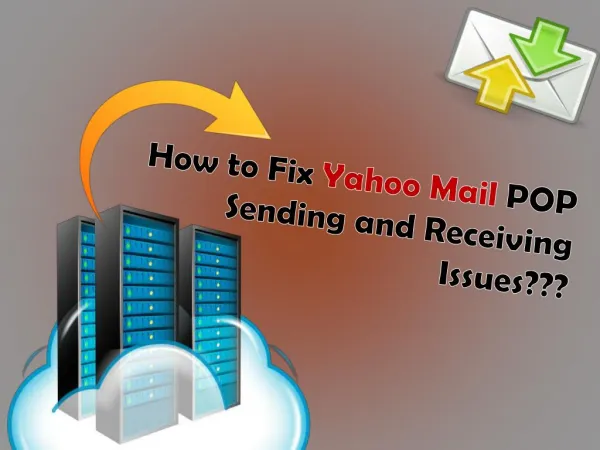 How to fix yahoo mail pop sending and receiving issues?
