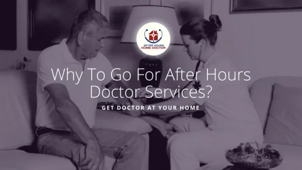 Home Doctor Services