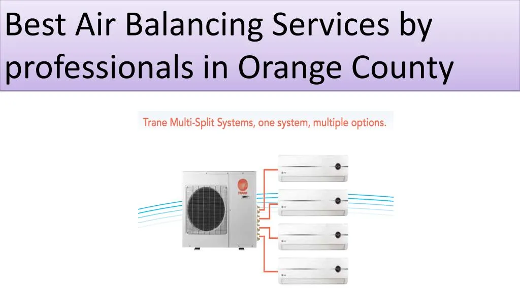best air balancing services by professionals