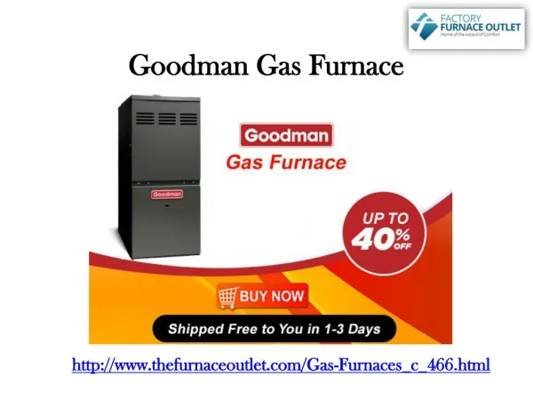 Discounts For Goodman Furnaces - TheFurnaceOutlet