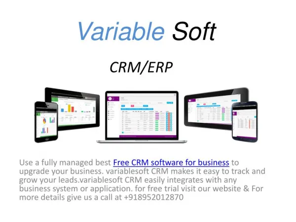 Get free CRM software for business 2018