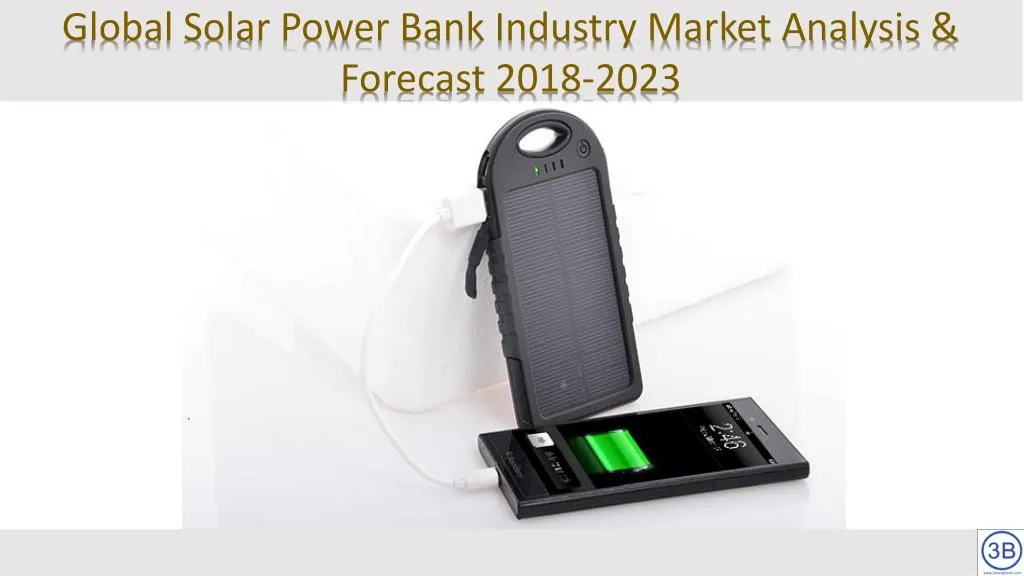 global solar power bank industry market analysis
