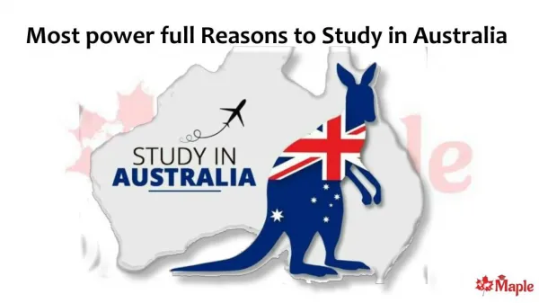 Most power full Reasons to Study in Australia