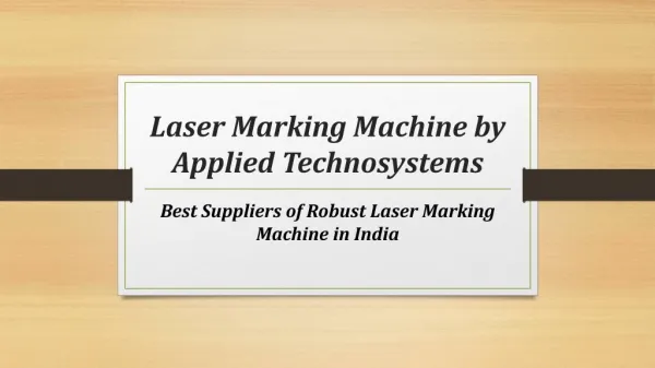 Reasonable Laser Marking Machine in India