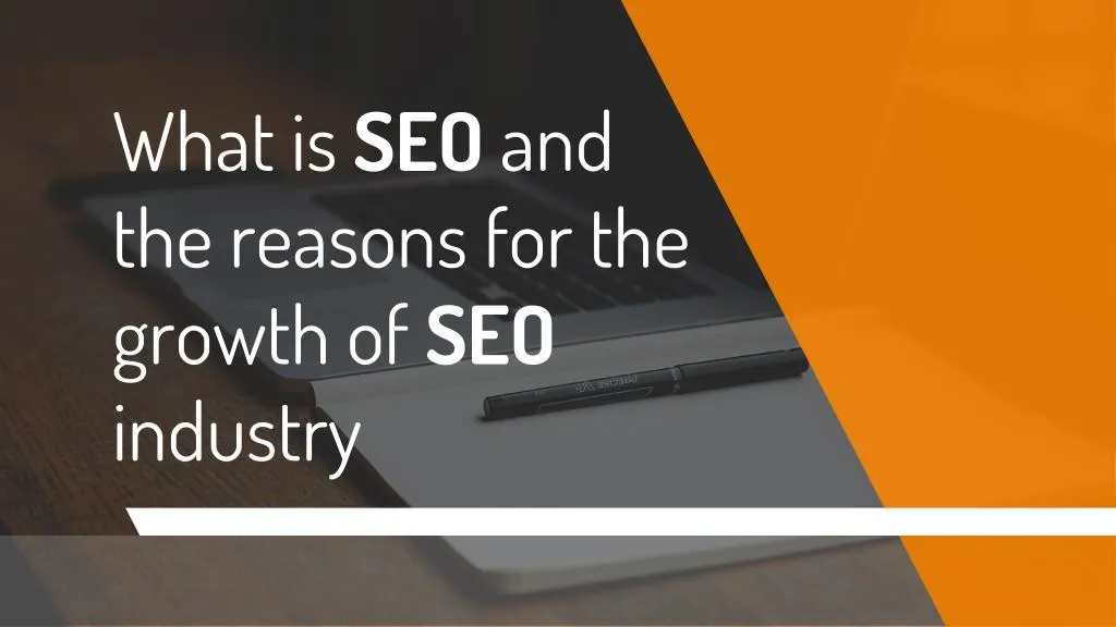 what is seo and the reasons for the growth of seo industry