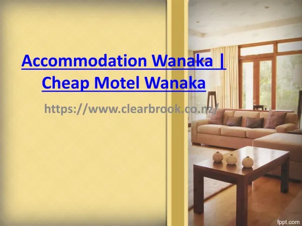 Wanaka Accommodation