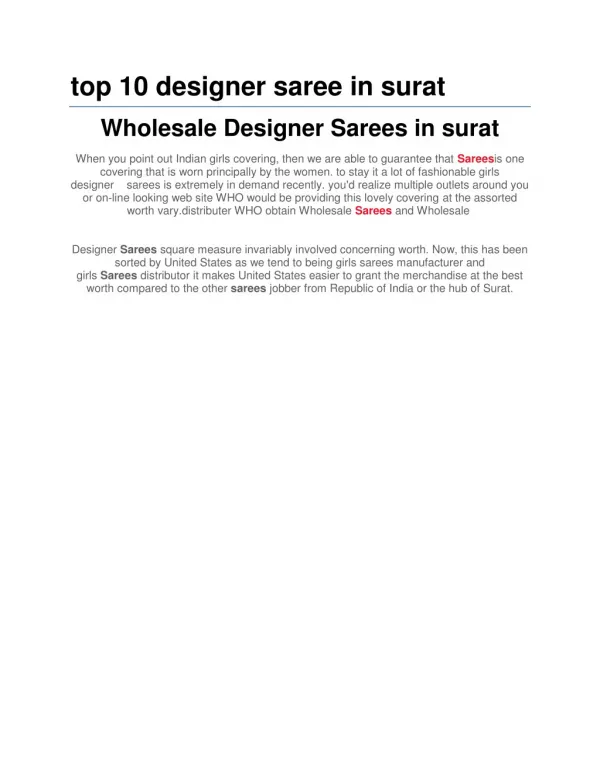 wholesale sarees in surat , designer wedding sarees