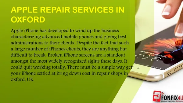 MOBILE IPHONE REPAIR SERVICES IN OXFORD