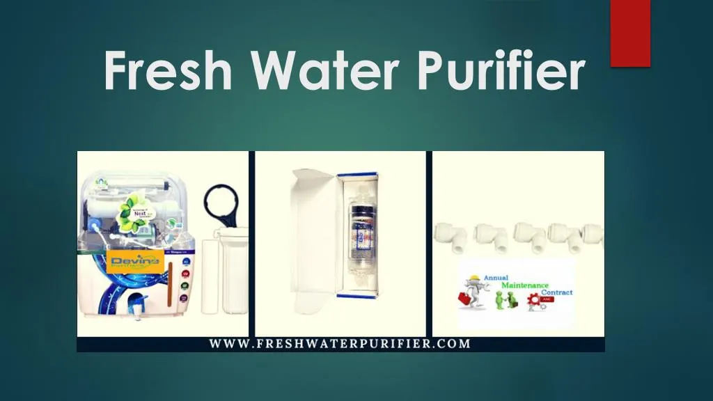 fresh water purifier