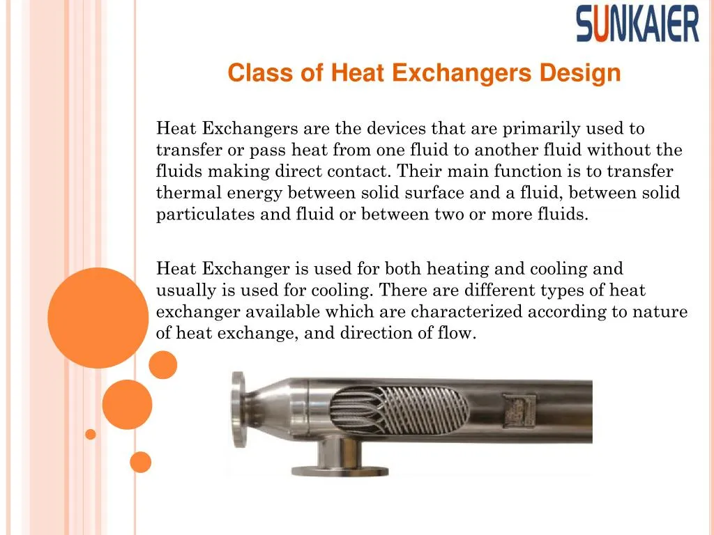 class of heat exchangers design