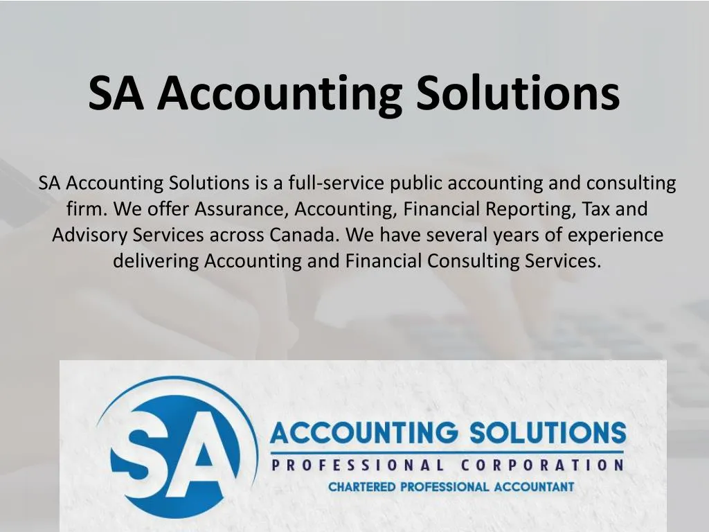 sa accounting solutions