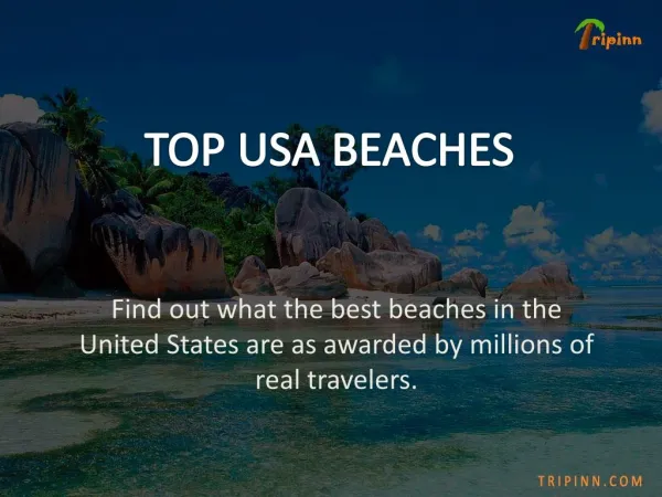 Top Beaches in USA | Tripinn