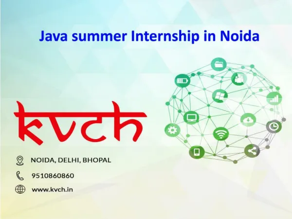 Best Java Job Oriented Course | Java Summer Training in Noida