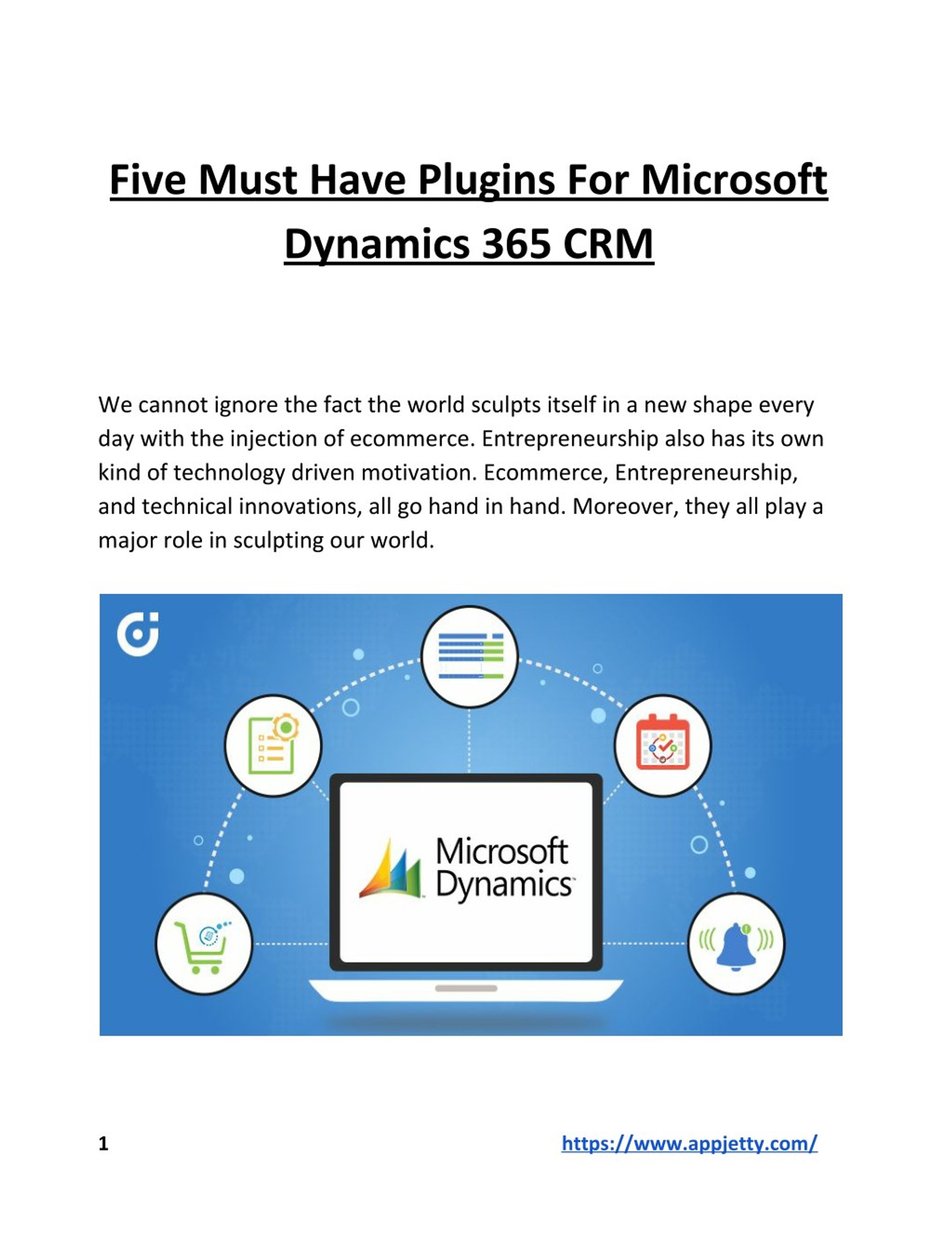 PPT Five Must Have Plugins For Microsoft Dynamics 365 CRM PowerPoint