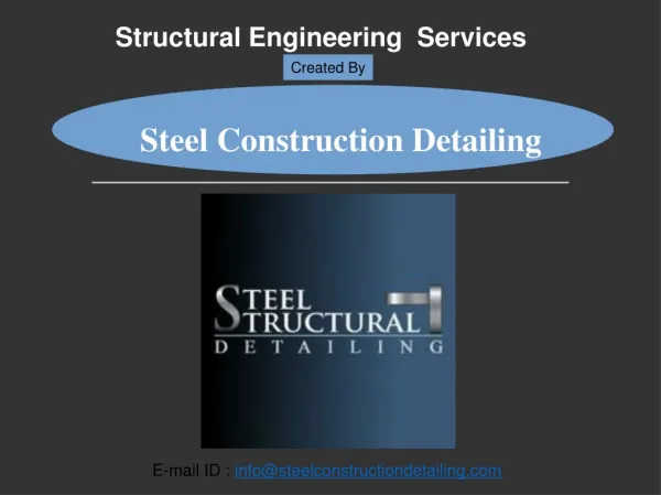Structural Engineering Services - Steel Construction Detailing.pdf
