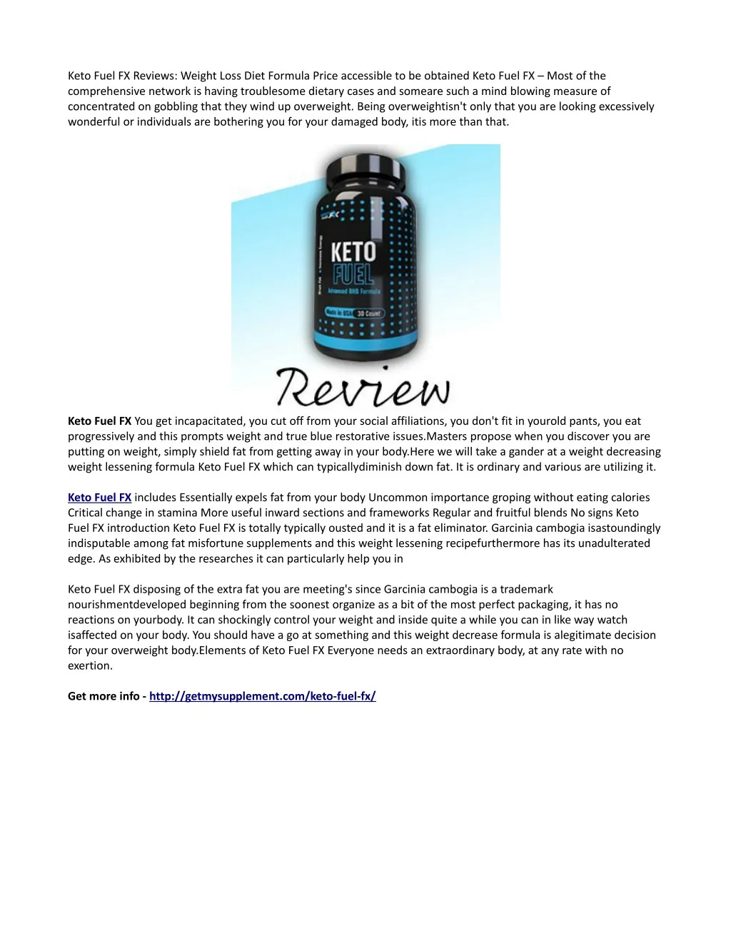 keto fuel fx reviews weight loss diet formula