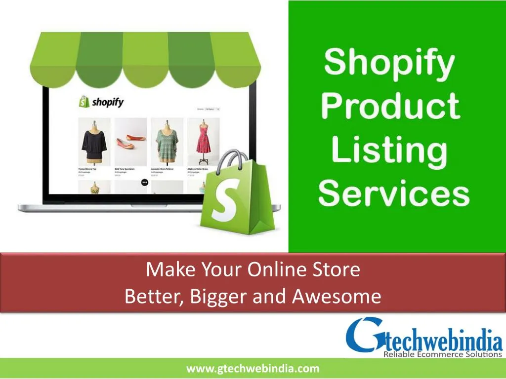 make your online store better bigger and awesome