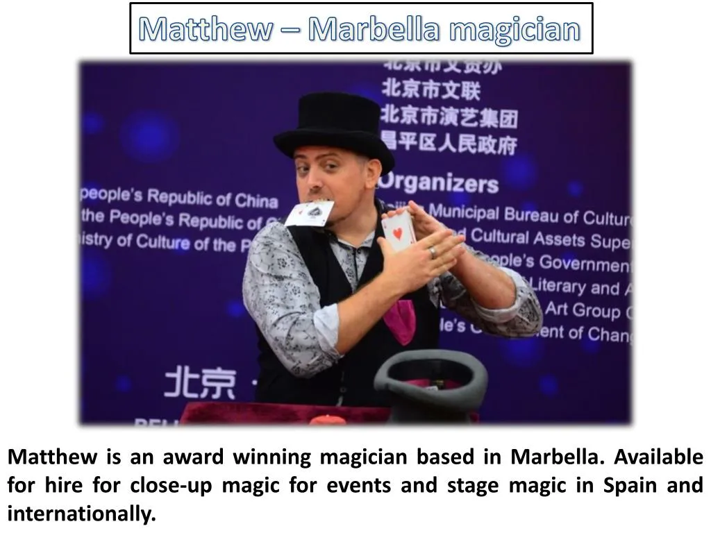 matthew marbella magician
