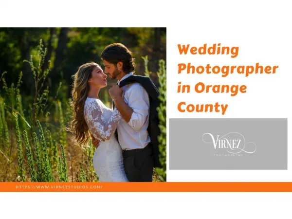 Wedding Photographer in Orange County