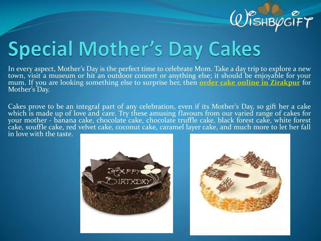 special mother s day cakes