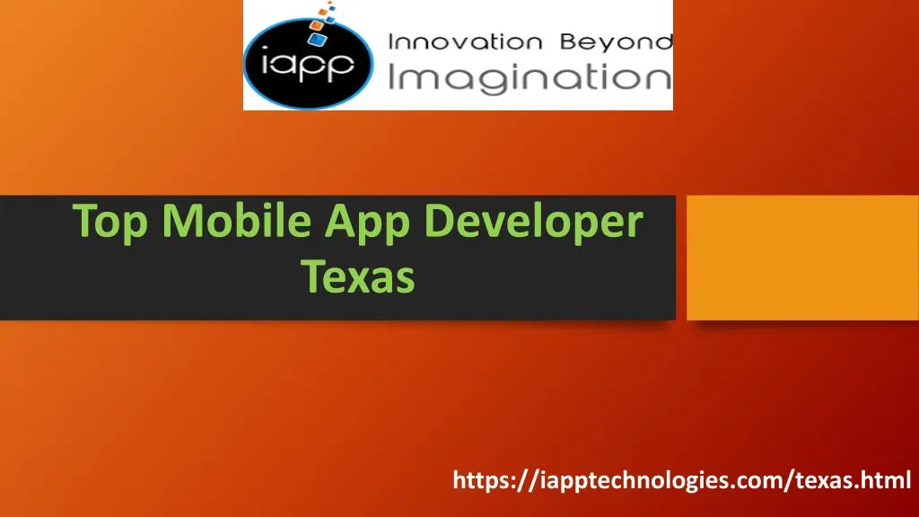 top mobile app developer texas
