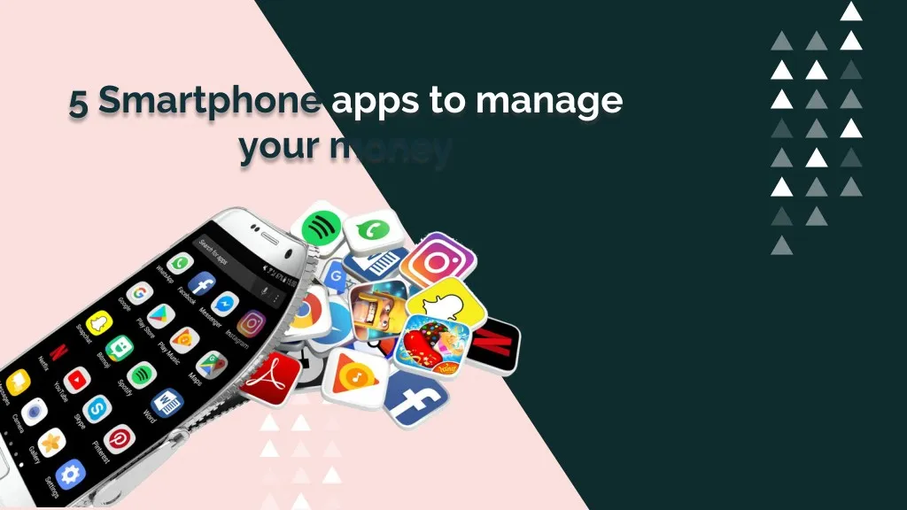 5 smartphone apps to manage your money