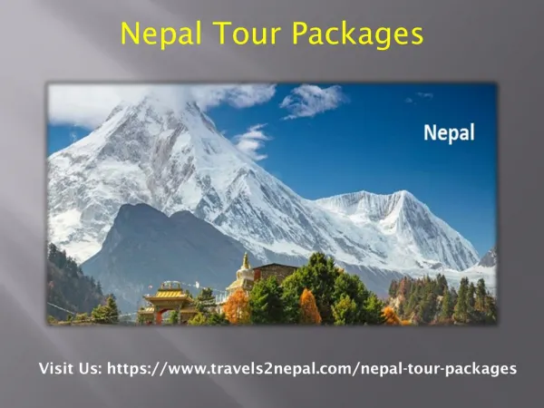 Fundamental Goods Nepal Tourism Package