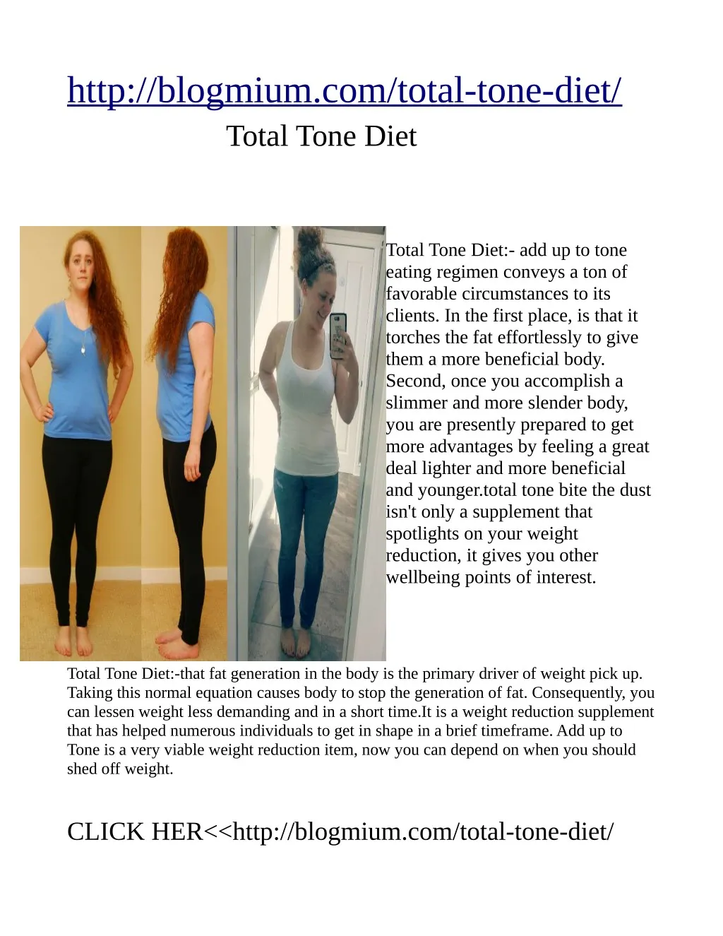 http blogmium com total tone diet total tone diet