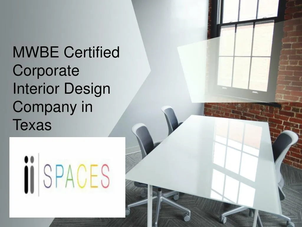 mwbe certified corporate interior design company