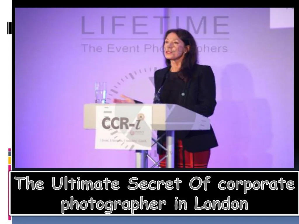 the ultimate secret of corporate photographer