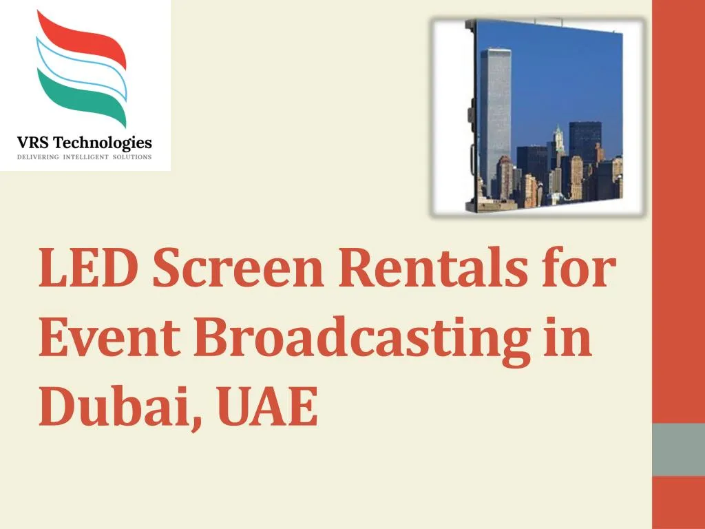 led screen rentals for event broadcasting in dubai uae