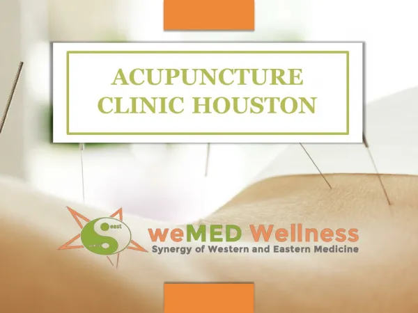 Acupuncture Clinic Houston