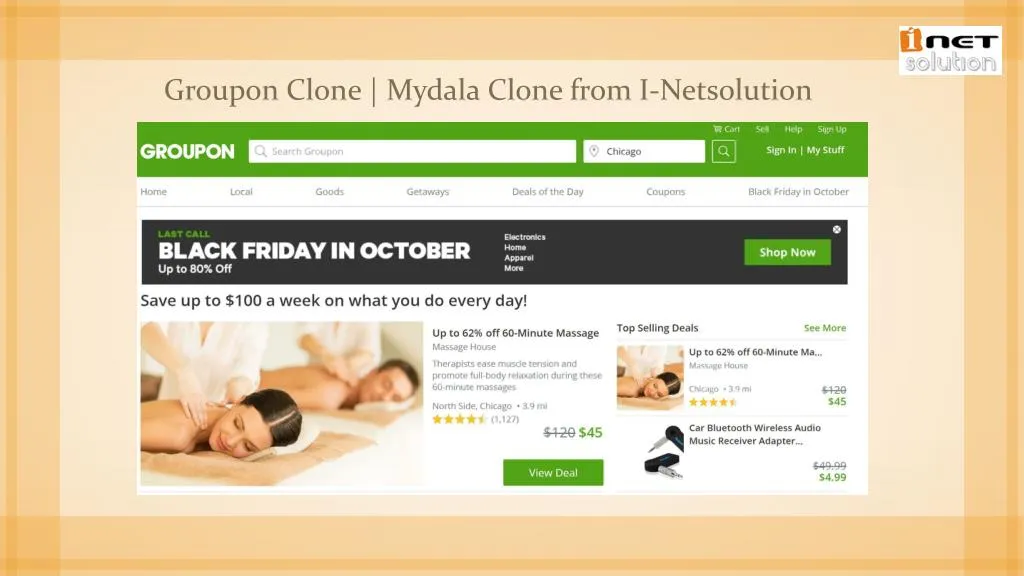 groupon clone mydala clone from i netsolution