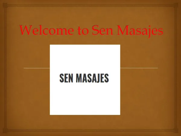 Hotel Massage Session Madrid | Standard Massage Center | Sen Masajes