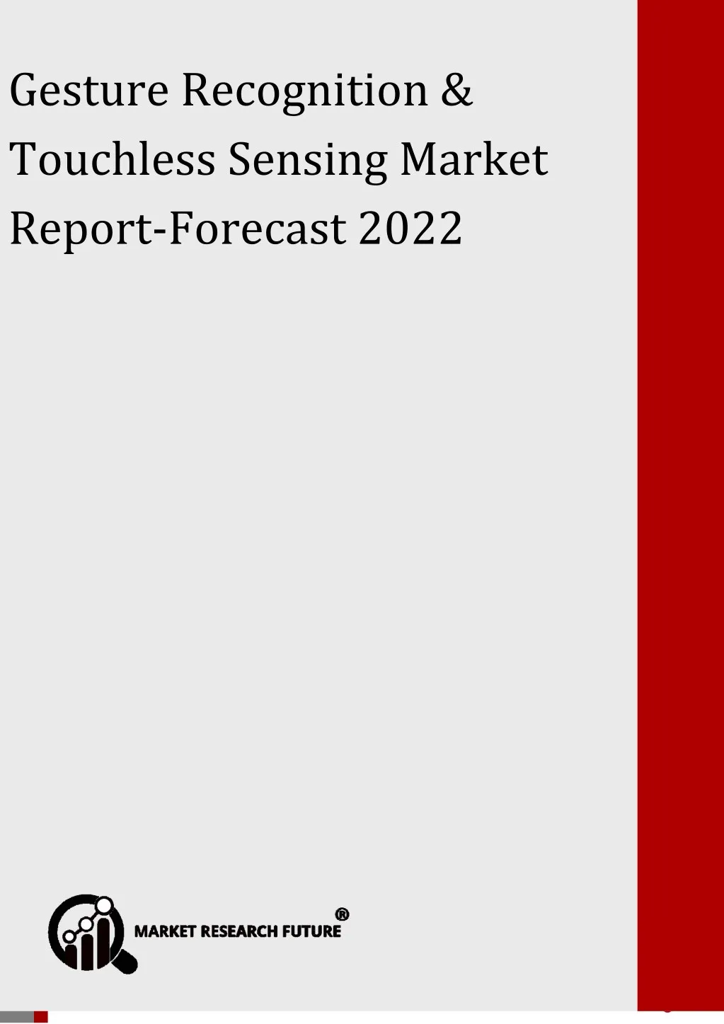 gesture recognition touchless sensing market