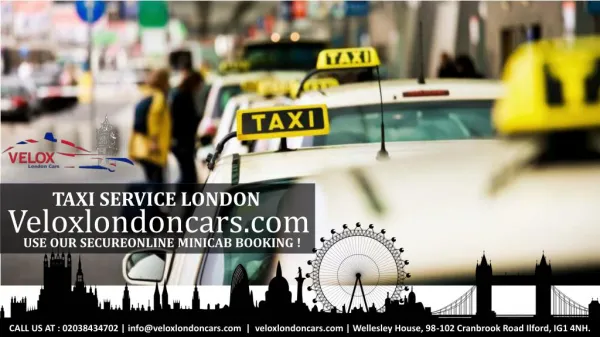 Taxi Service London : London Airport Taxi : Stansted Airport Taxi : Veloxlondoncars.com
